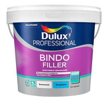 Шпатлевка финишная Dulux Bindo Filler 0,9л (1,5 кг)
