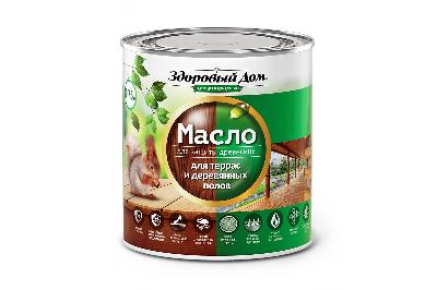 Масло для террас и деревянных полов Здоровый Дом венге 0,75л Лакра