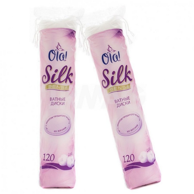 Диски ватные Ola Silk Sense 120шт