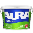 Краска для обоев и структурных поверхностей AURA Luxpro Satin 9л