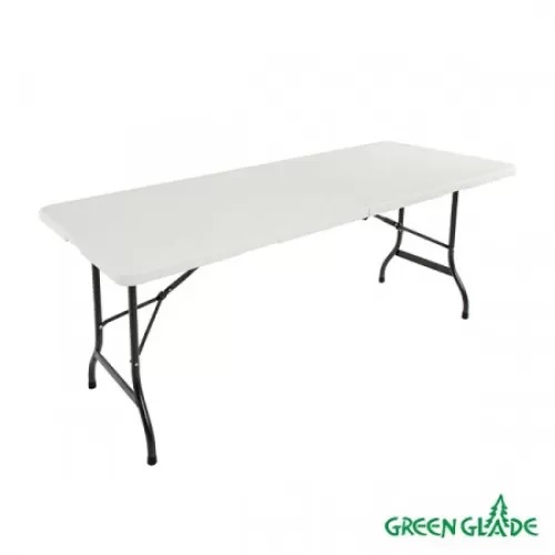 Стол туристический складной 180х75х72см белый Green Glade