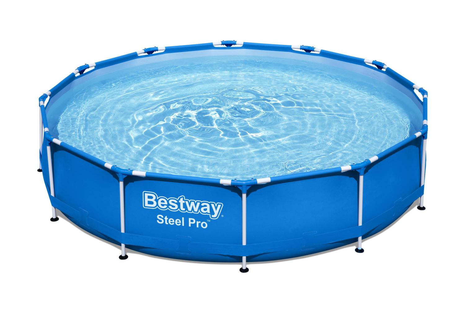 Бассейн каркасный круглый 366х76см 6473л BESTWAY