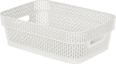 Корзина для хранения Keeplex Ajur 3л белое облако KL411010048