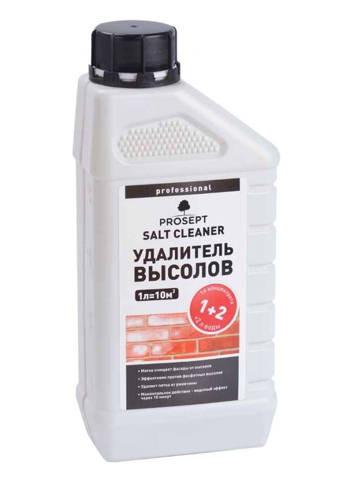 Очиститель фасадов SALT CLEANER 1:2, 1л PROSEPT