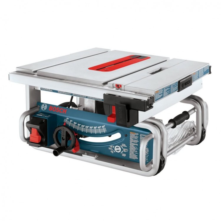 Пила Дисковая Bosch GTS 10 J, 1 800 Вт, 3 650 Об/мин, Диск 254мм, Пропил макс. 79 мм., 26  кг, 0601B30500