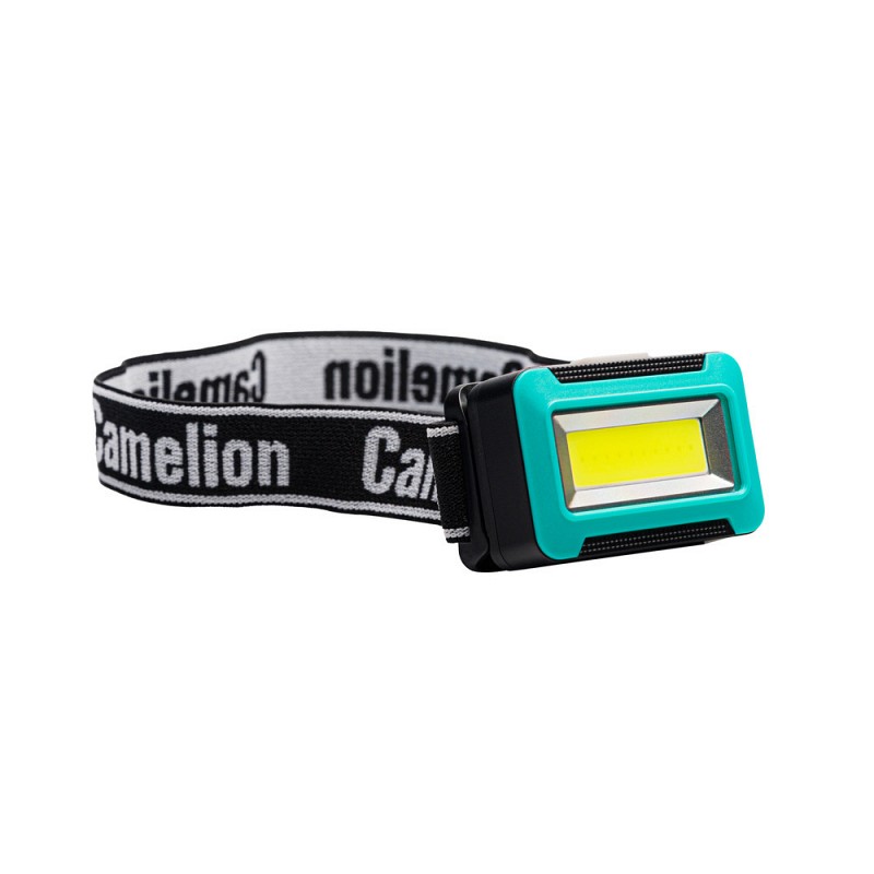 Фонарь налобный 2Вт COB LED, 3 режима, 3хААА в комплект не входят Camelion