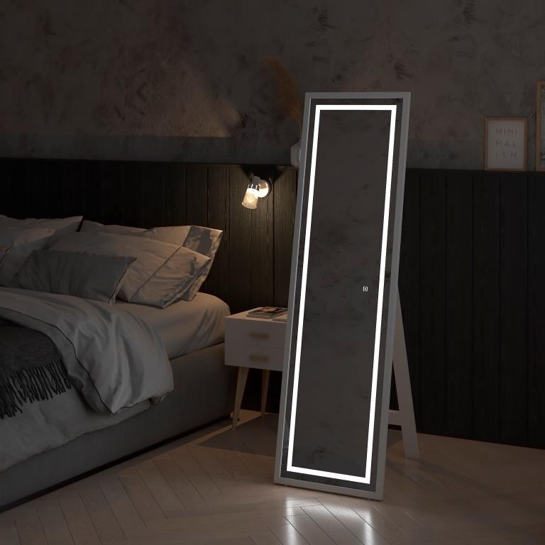Зеркало напольное Continent Norden Led 490х1650 мм