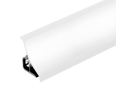 Плинтус для столешниц Thermoplast 20*20*3000 белый матовый