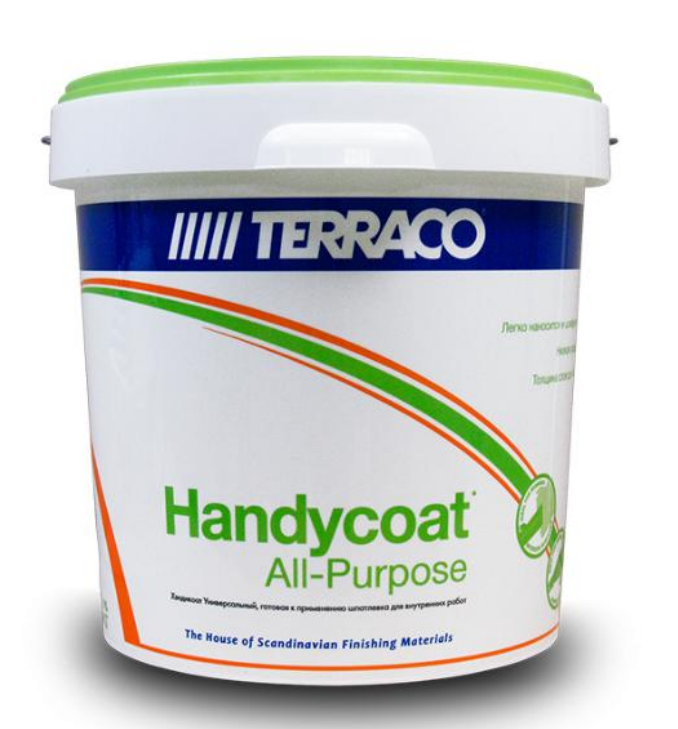 Шпатлевка полимерная Handycoat All-Purpose 2-4мм, 1,5кг Terraco (288)