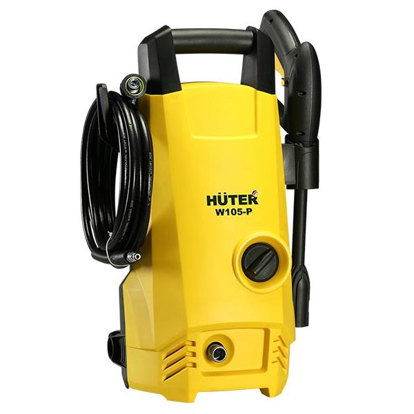 Мойка высокого давления HUTER HUTER W105-P, 1 400 Вт, 342 л/ч, 105 бар, Забор из водопровода/емкости, Поршни Металл, 70/8/3