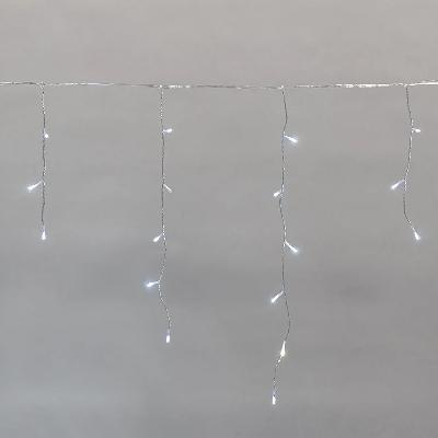 Гирлянда Бахрома 112LED цвет белый, мерцание, 5 х 0,6 м, пр. проз. ПВХ 230W IP44 NEON-NIGHT