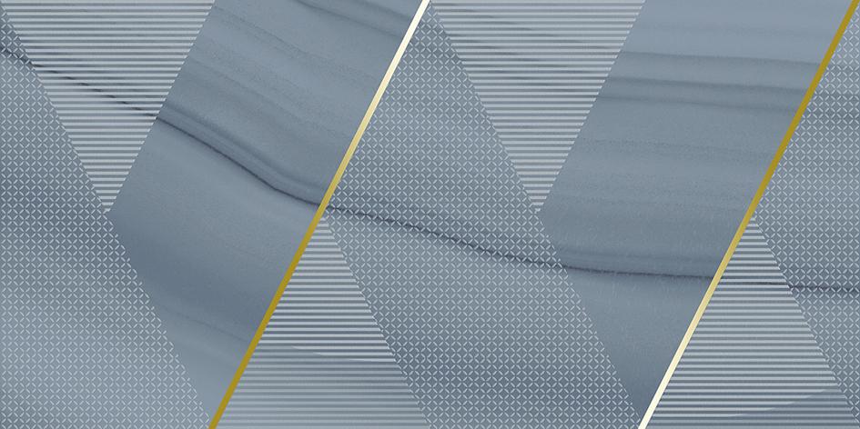 Декор керамический Laparet Space 250*500 синий (7 шт/уп)