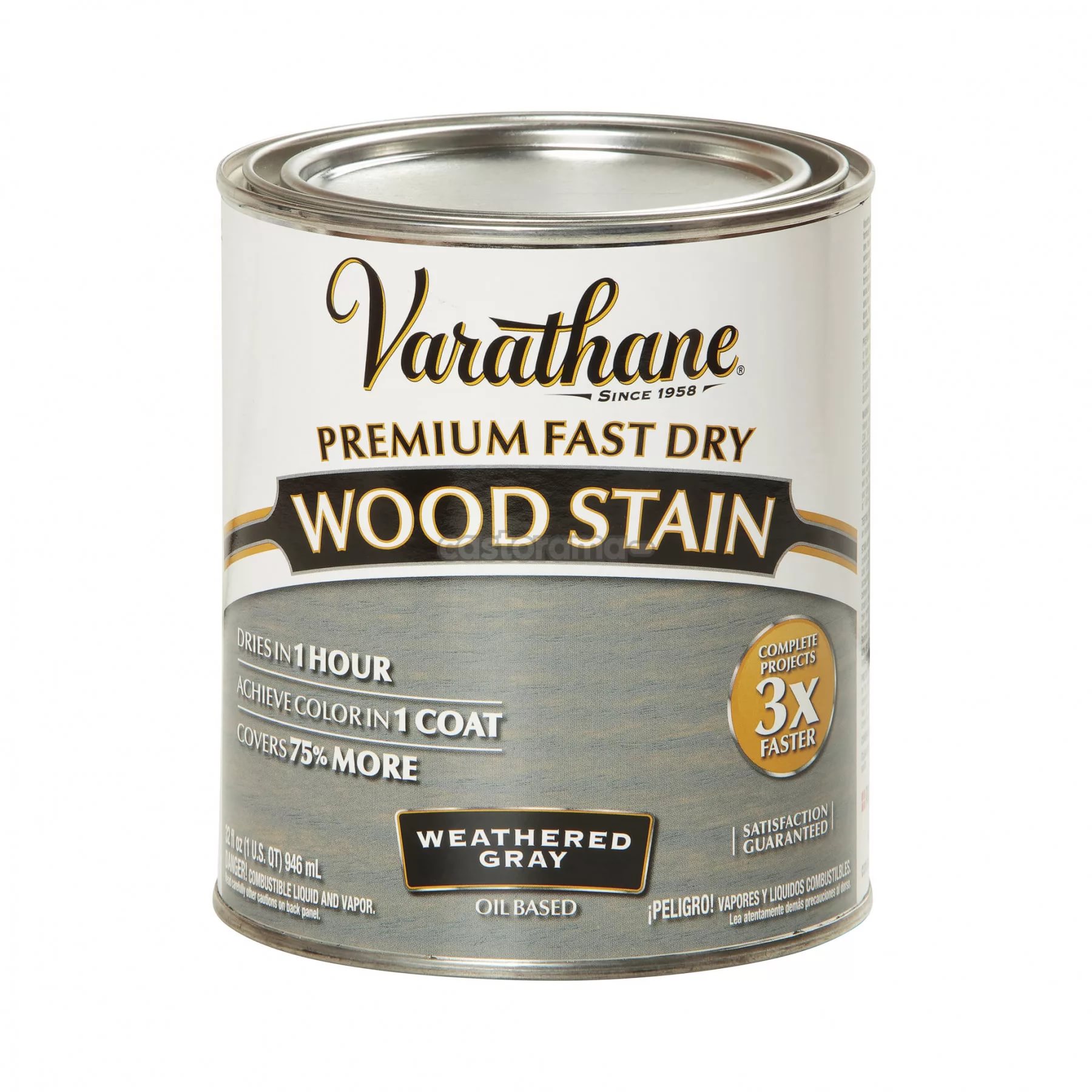Масло быстросохнующее тонирующее VARATHANE FAST DRY (цвет: графит) 0,236л Rust-Oleum