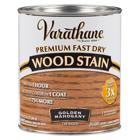 Масло быстросохнующее тонирующее VARATHANE FAST DRY (цвет: золотой махагон) 0,236л Rust-Oleum