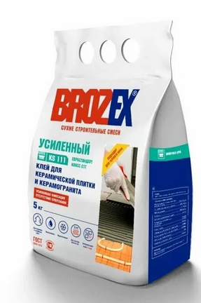 Клей КS-111  Усиленный  5 кг, Brozex (240)