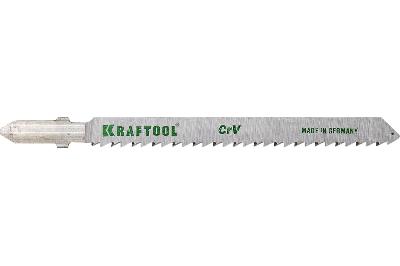 Пилки Kraftool для электролобзика по дереву 75x2.5 мм чистый рез 2 шт. EU