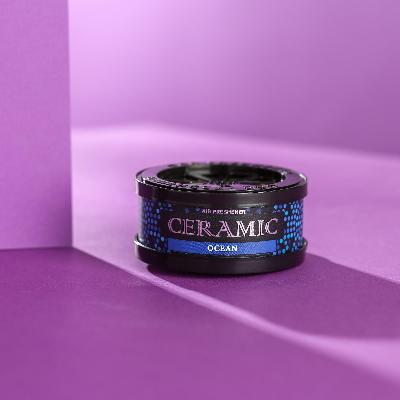 Ароматизатор на приборную панель Tensy Ceramic Океан