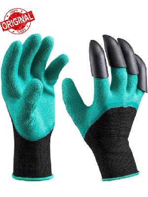 Перчатки садовые Garden Genie Gloves с когтями
