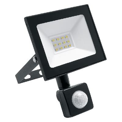 Прожектор светодиодный LED 20W IP65 1800lm 6400К с датчиком движения SAFFIT