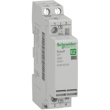 Контактор модульный 2P 20А 2НО EASY 9 Schneider Electric