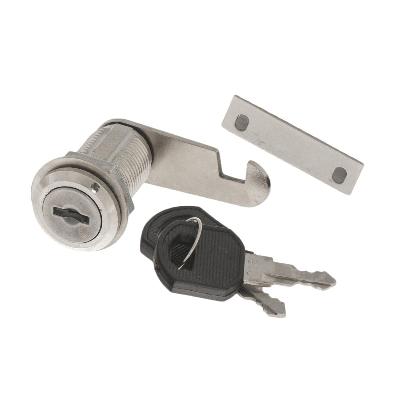 Замок для металлической мебели 505-30 цинк ELEMENT