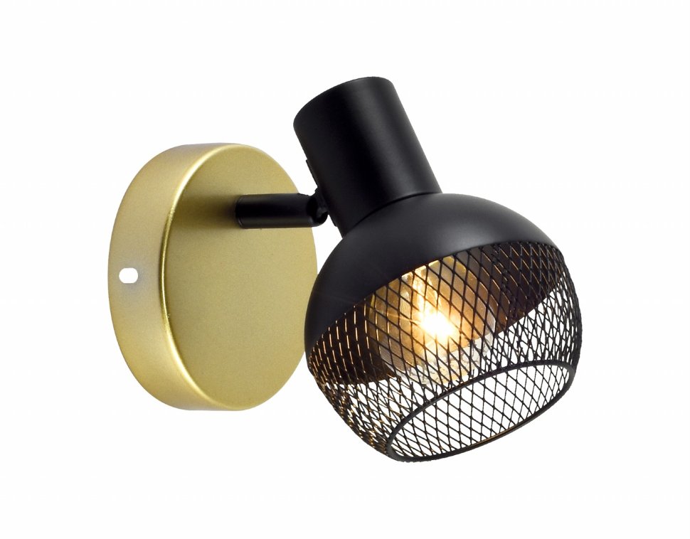 Светильник СПОТ Мелодия Света МС-DA5999/1 GD+BK (Е14, 40W)