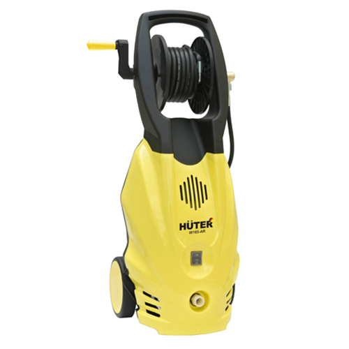 Мойка высокого давления HUTER Huter M165-PW, 1 900 Вт, 375 л/ч, 165 бар, Забор из водопровода/емкости, Поршни Металл, 70/8/7