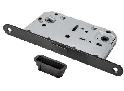 Защелка сантехническая магнитный язычок NO BREND B2B LBM 5096 pl Black черный