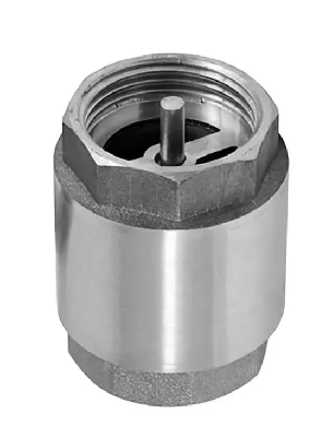 Клапан обратный с метал.седлом 1/2" НИКЕЛЬ CHECK VALVE