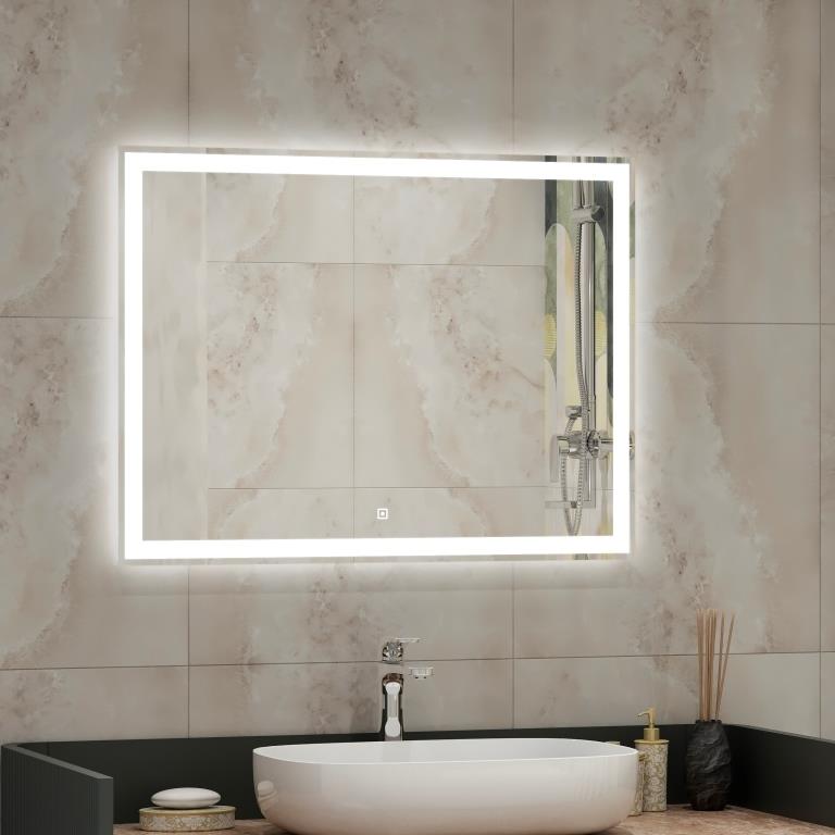 Зеркало с подсветкой Continent Mercury Led 80*60 с сенсором
