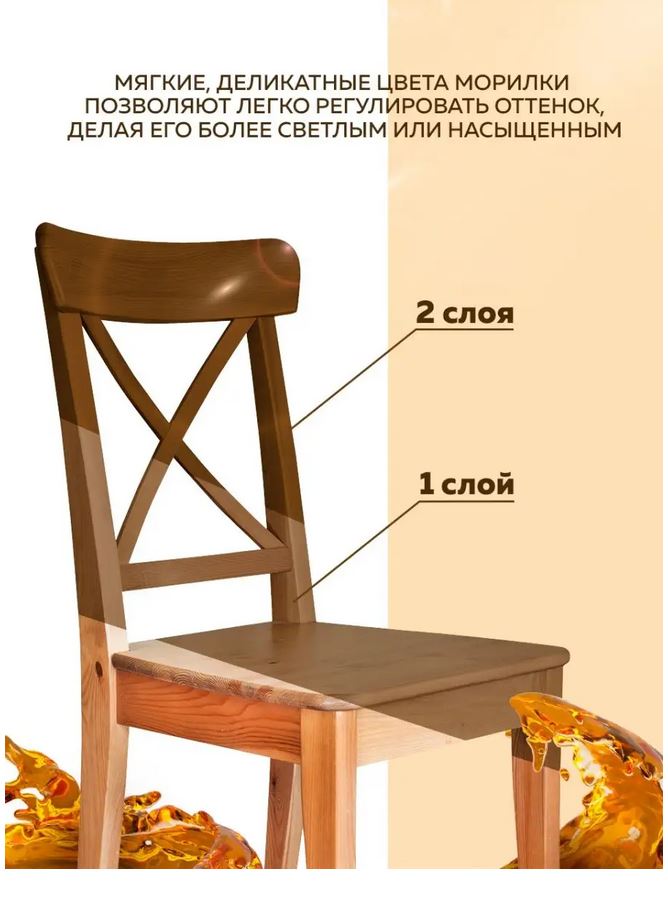 Морилка деревозащитная водная клен 0,5л FARBITEX