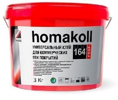 Клей Homakoll 164 Prof для напольных покрытий 3 кг