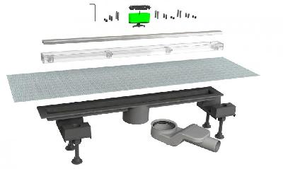 Душевой лоток BONOMINI 6825WL100SWZ