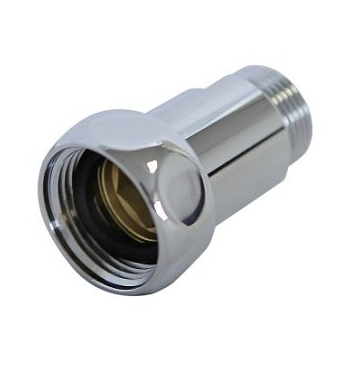 Соединение  прям. г/ш 1"х1/2" (Хром) пара LUXON