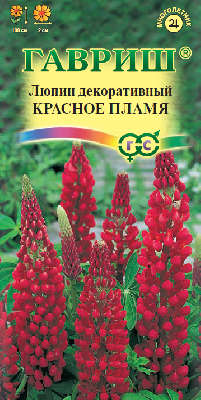 Люпин Красное пламя Гавриш