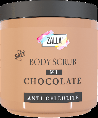 Скраб для тела Zalla 720г Chocolate