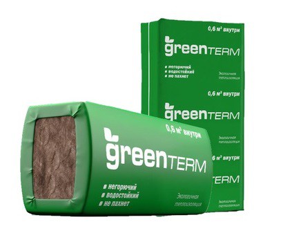Утеплитель минераловатный S37MR GreenTerm+ (плита) (100*610*1230мм) (8шт) 6м2, 0,6м3 Knauf