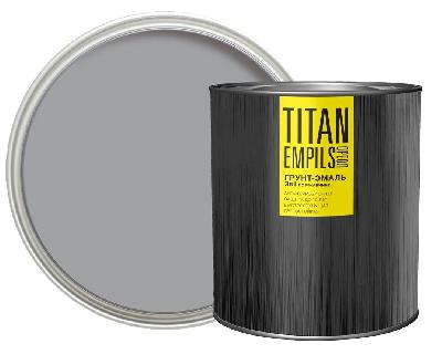 Грунт-эмаль 3в1 по ржавчине Графит RAL 7024 0,75л TITAN ОРЕОЛ