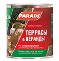 Лак алкидно-уретановый Террасы & Веранды п/матовый 2,5л L25 PARADE