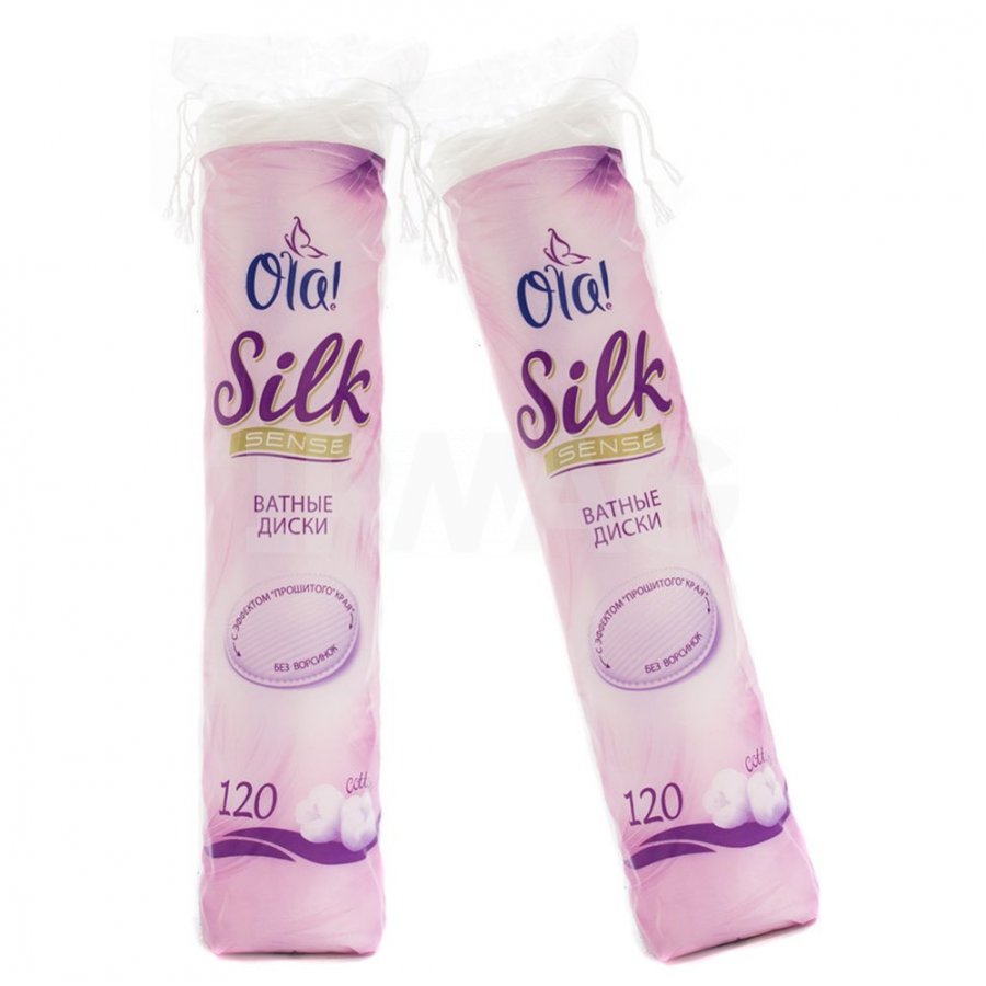 Диски ватные Ola Silk Sense 120шт