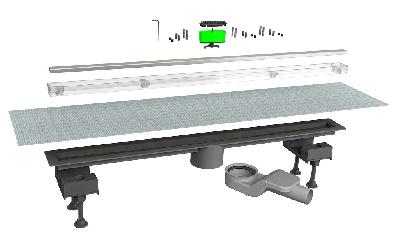 Душевой лоток BONOMINI 6825WA80SWZ
