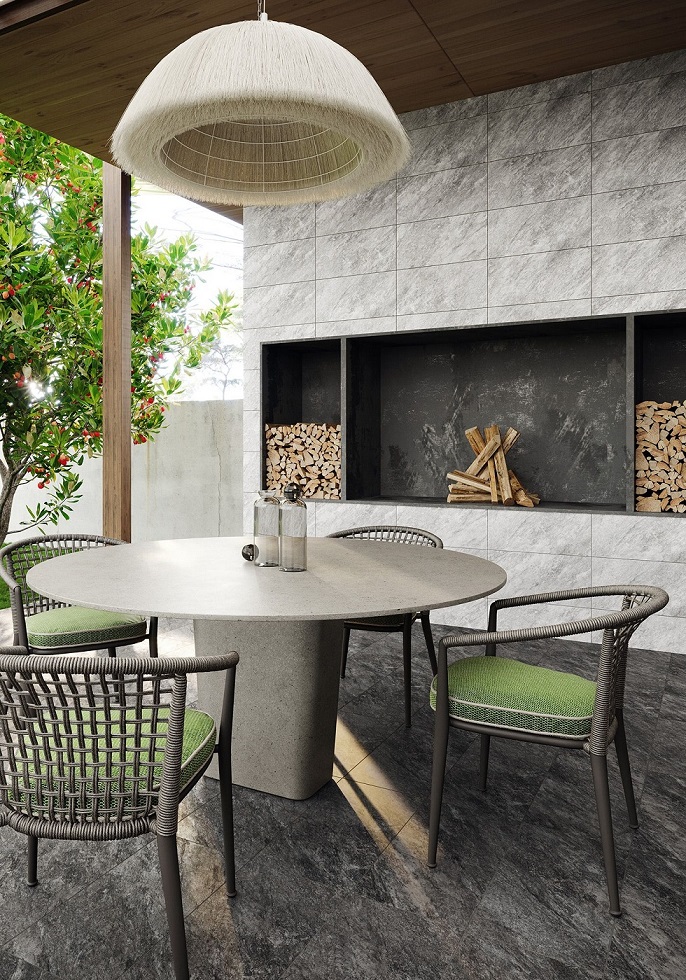 Керамогранит GLOBAL TILE Thor 300*600*9 серый (1,44м2/8шт/46,08м2)