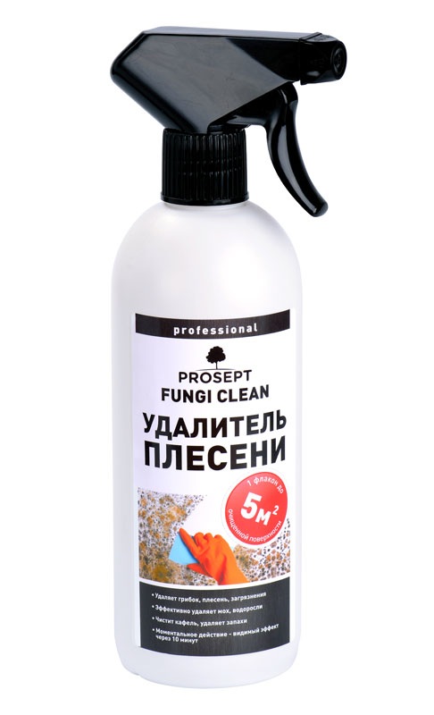 Удалитель плесени PROSEPT FUNGI CLEAN готовый состав, 0,5л