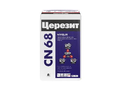 Пол наливной нивелир. CN68 1-15мм, 16кг/м2, М180, 25кг, Церезит (48) 