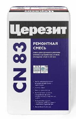 Ремонтная смесь CN83 5-35мм, 20кг/м2, М360, 25кг, Церезит (48)