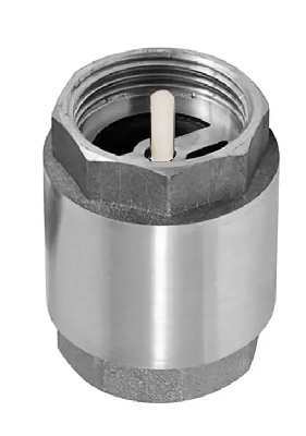 Клапан обратный с пласт.седлом 1/2 НИКЕЛЬ, CHECK VALVE