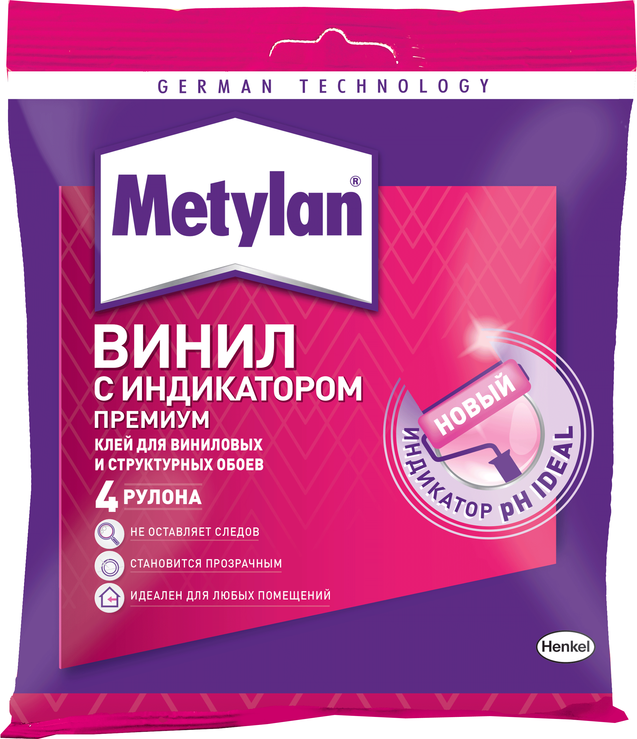 Клей обойный Винил Премиум с индикатором 100г Metylan