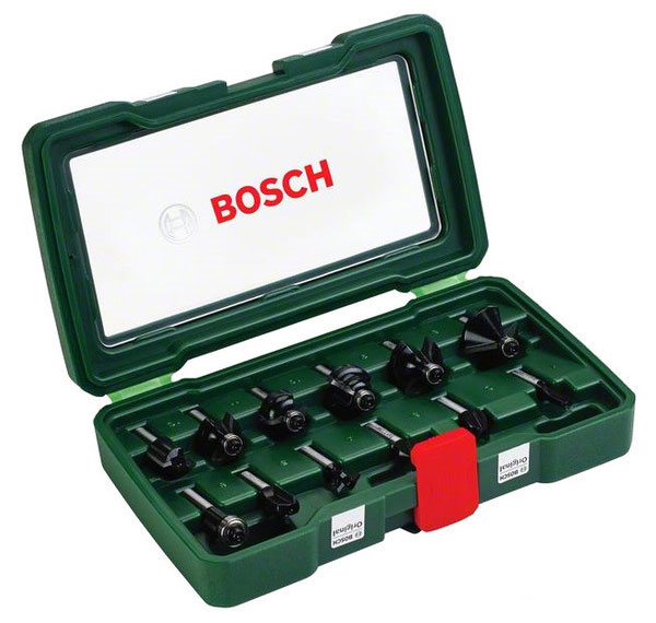 Набор фрез 8 мм 12 шт. Bosch