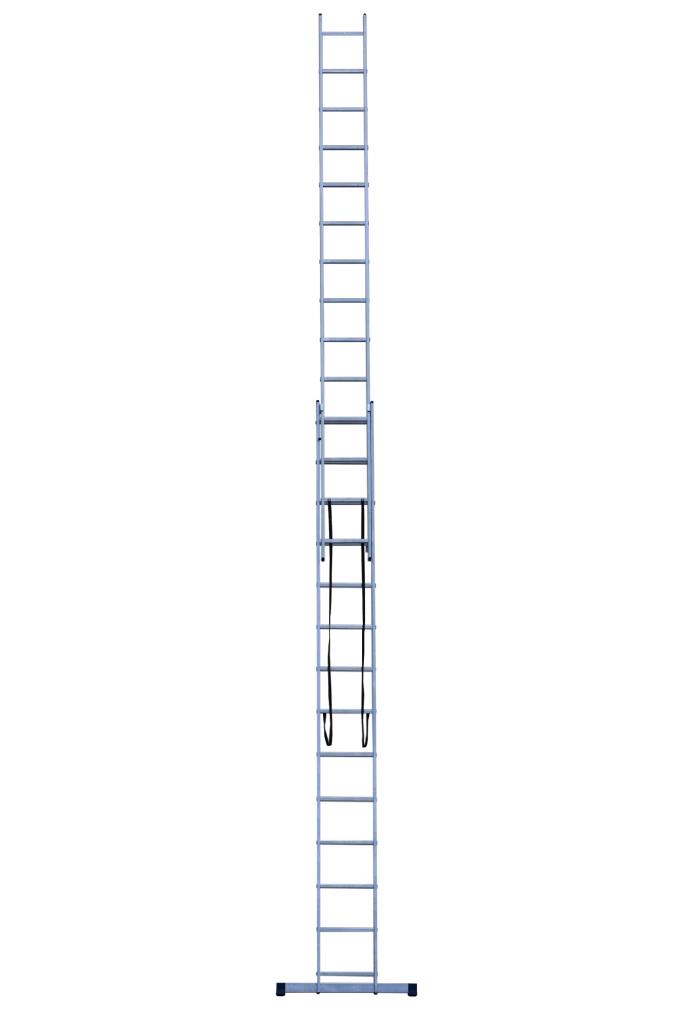 Лестница двухсекционная усиленная AL  214 (4,82/6,73 ) 14 ступеней STAIRS
