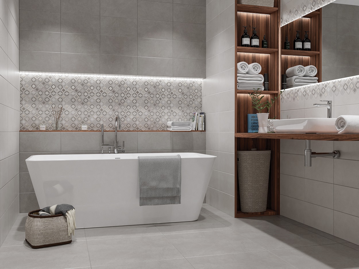 Плитка керамическая AZORI Starck Tessera 2 201*405*9 (1,22 м2/15 шт/65,88 м2)